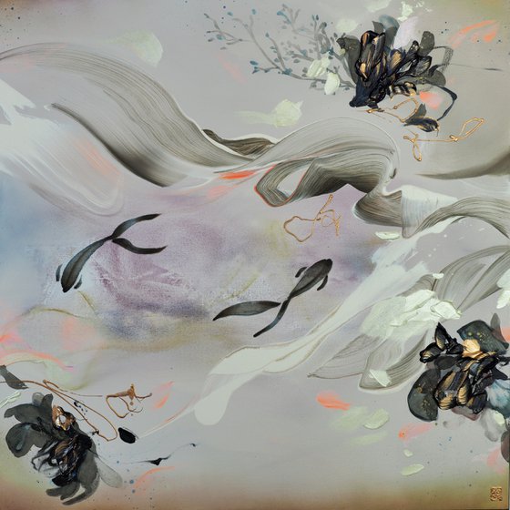 Stems of Water Diptych