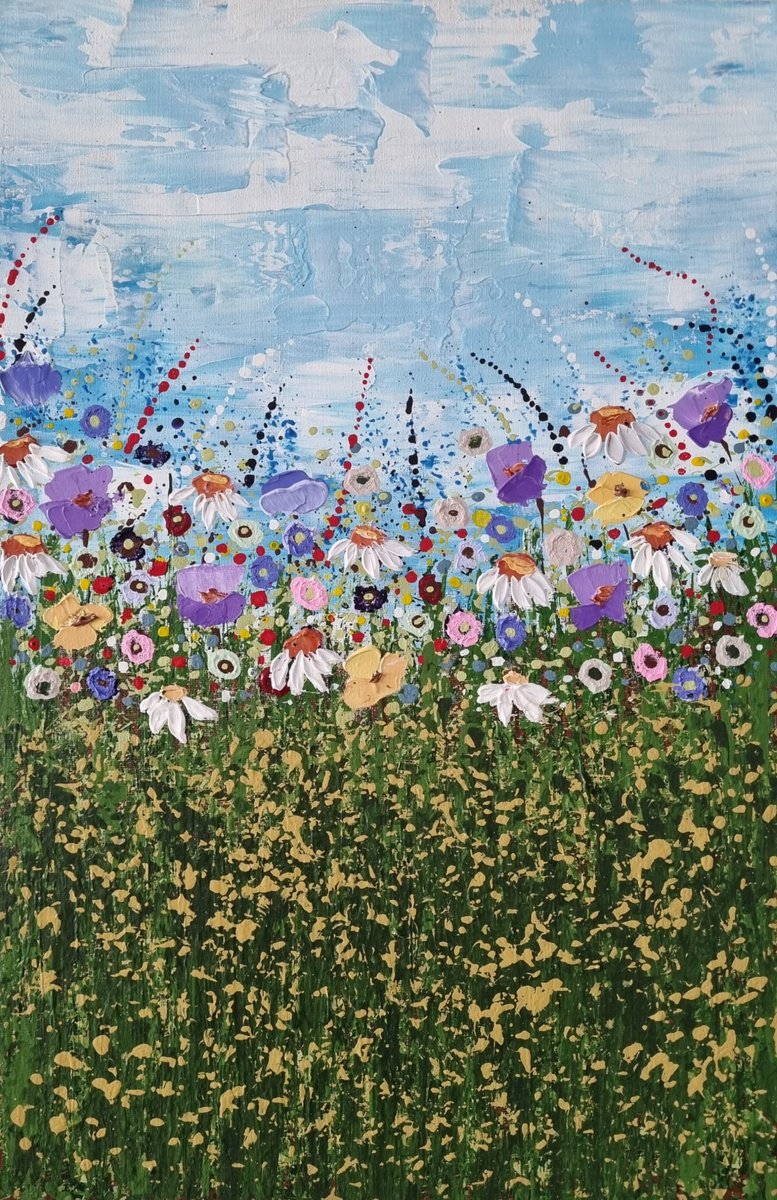 A Blast Of Summer By Cinzia Mancini, 16 X 24, Artwork For Sale On Artfinder