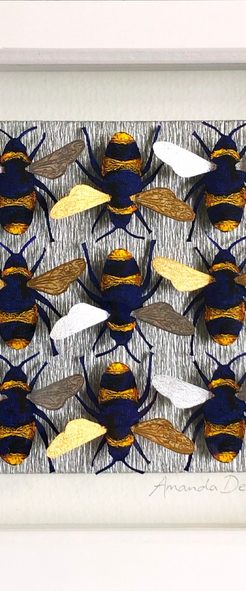 Making a bee line (small) by Amanda Deadman