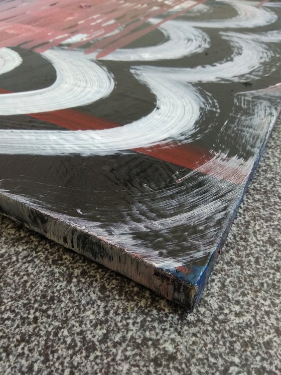 "Waterfall " diptych