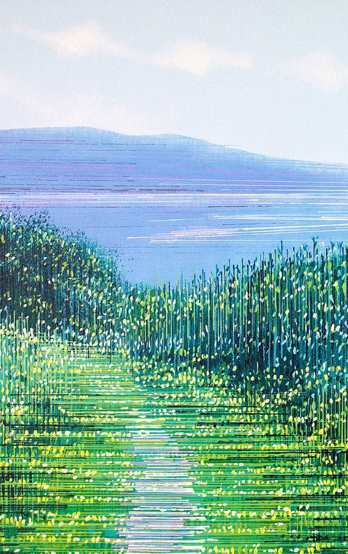 View Over Lyme Regis Bay by Marc Todd