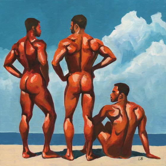 Beach Brotherhood - Male Nude