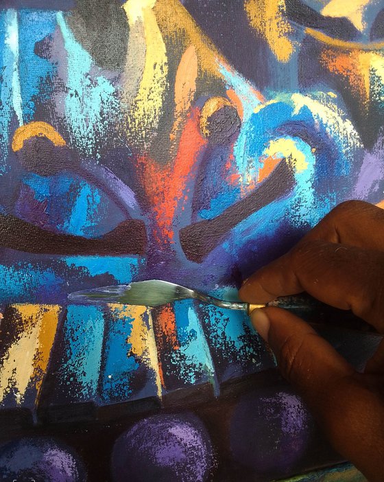 Music from Africa, Musical painting