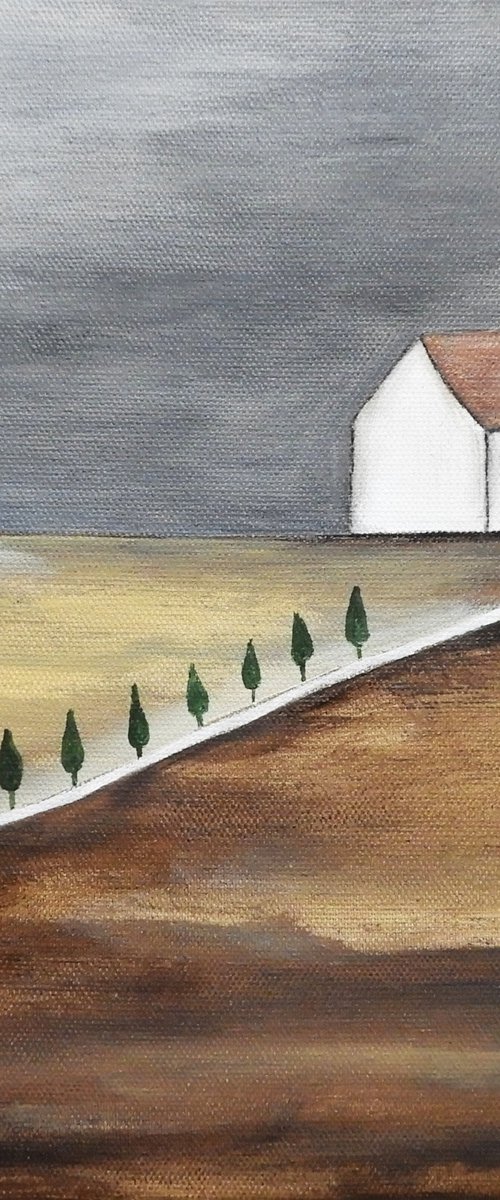 Tuscan landscape by Silvia Beneforti