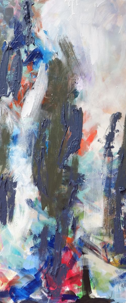 Suddenly Admiring Joan Mitchell N°20181101 by Cheryl Johnson