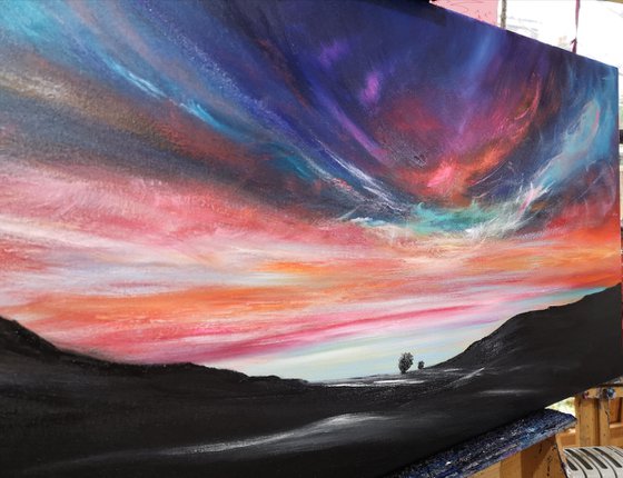 Hope on the Horizon - seascape, emotional, panoramic