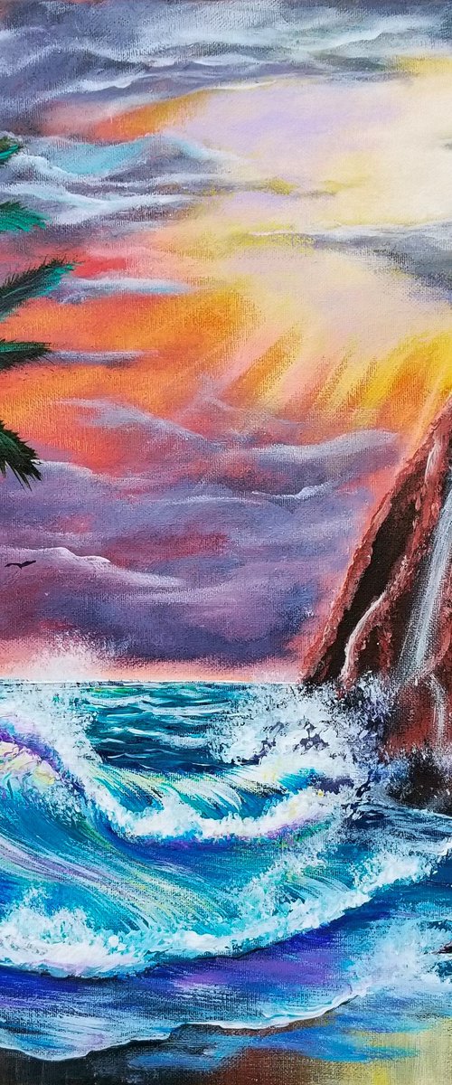 Ocean Twilight by Galina Victoria