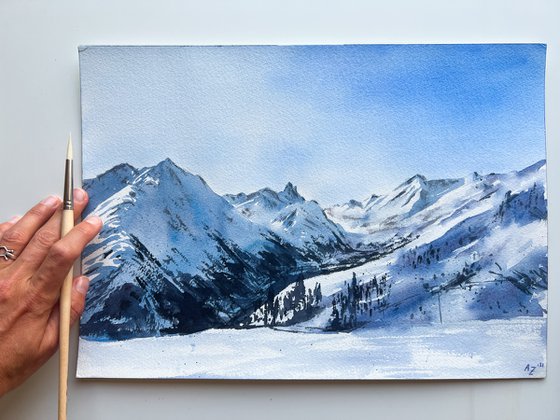 Snowy mountains series / 6
