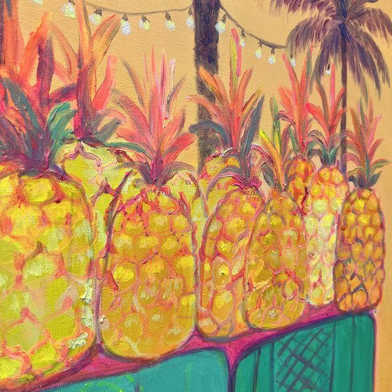 ‘Ananas at Marsallok Market’