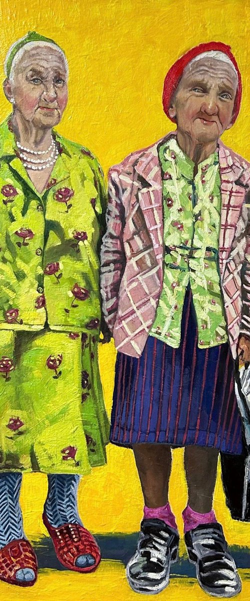 Rosa and Rita by Mariia Bashtova