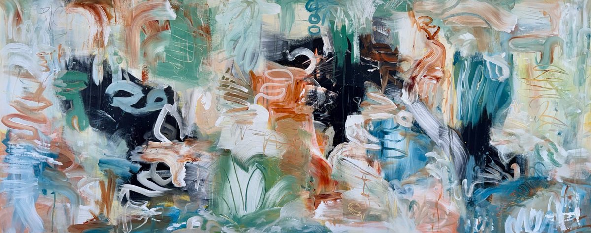 Coastal Reverie By Theodor Anghel, 60 X 24, Artwork For Sale On Artfinder