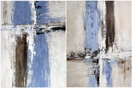 Traces of Balance Diptych set