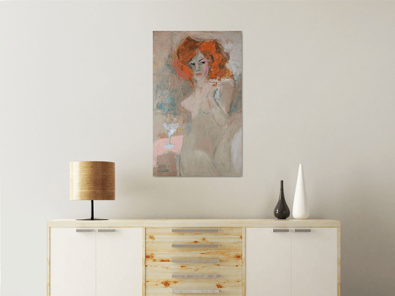 girl with red hair
