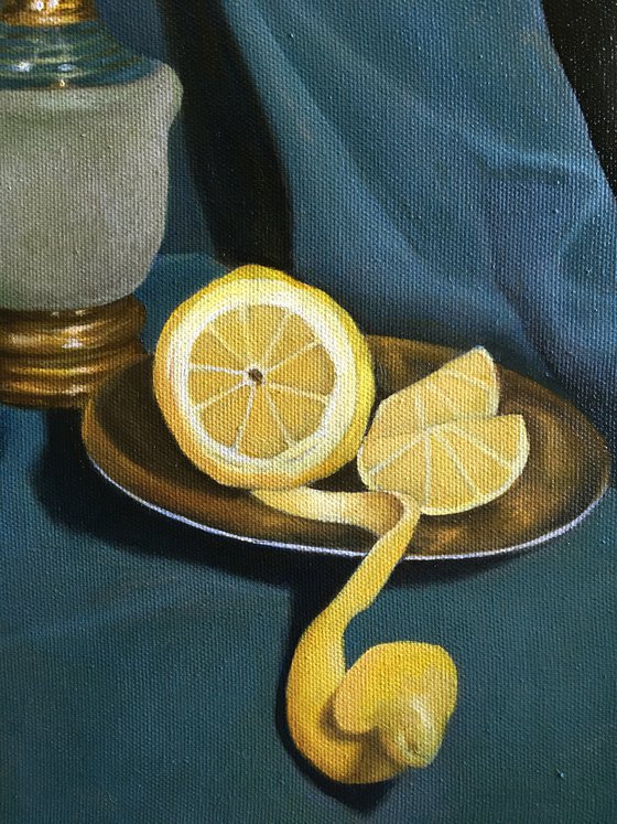 STILL LIFE WITH LEMONS