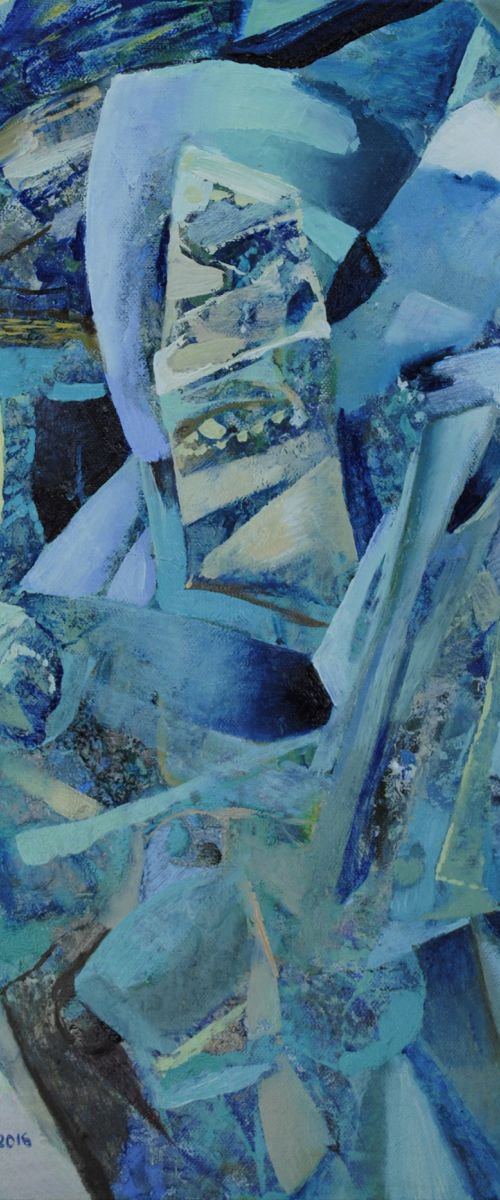 Abstract art, Oil Painting by Kate Kulish