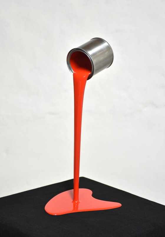 Fluide rouge "cœur"