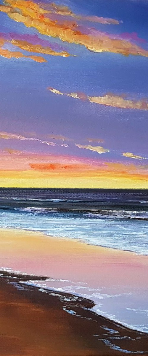 Flaming Evening by Paul Narbutt