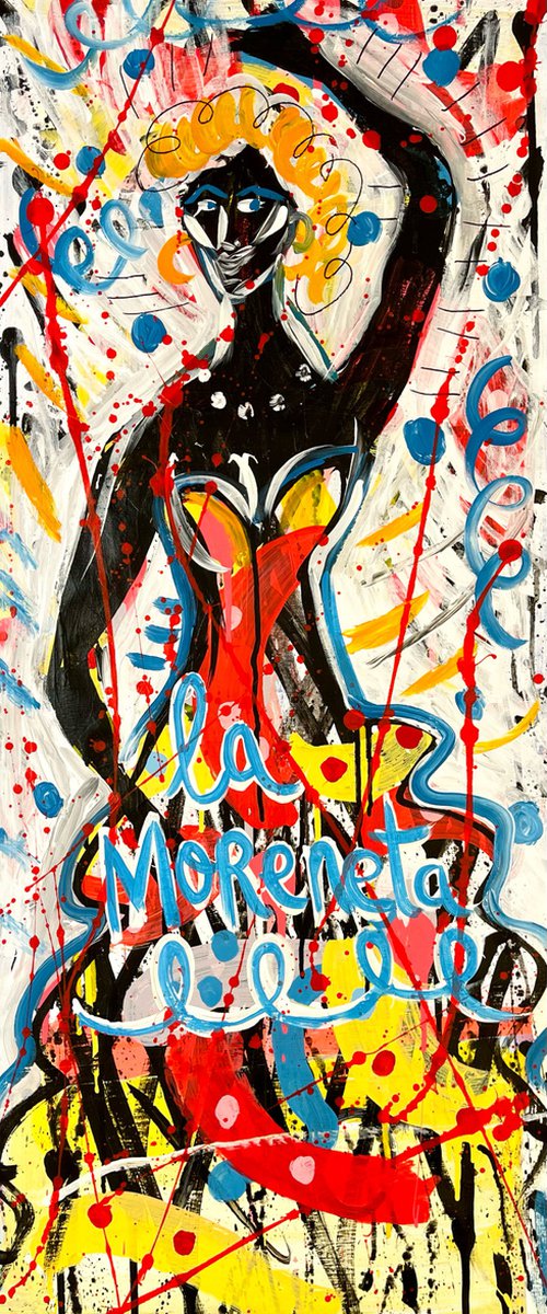 La Moreneta by Mercedes Lagunas