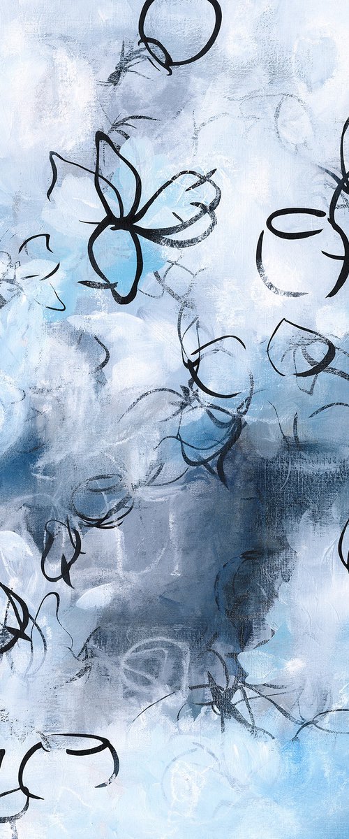 Sonnet In Blue No.8 by Sara Richardson Artist