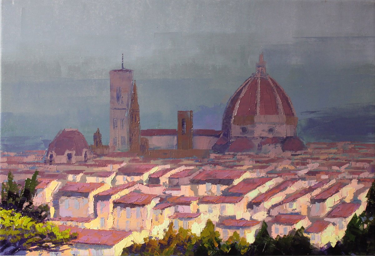 Firenze, Plein Air by REVAZ TCHEISHVILI