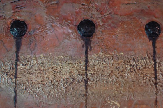 "Ternary Perception". Encaustic.