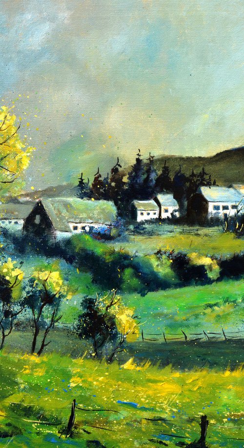 A village in my countryside by Pol Henry Ledent