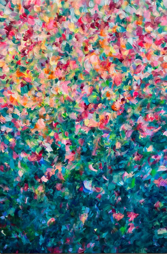 Light Filled Flower Garden