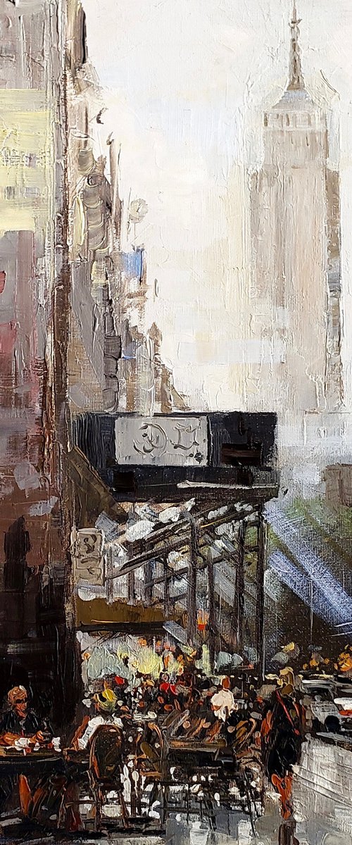 CITY LIGHTS B-68. NEW YORK by Irina Alexandrina
