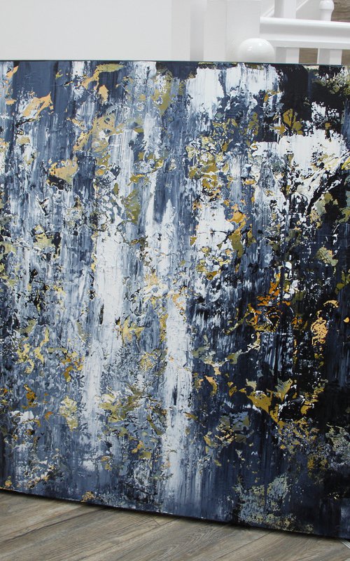 120x100cm. / Abstract painting / Abstract 102 by Alex Senchenko