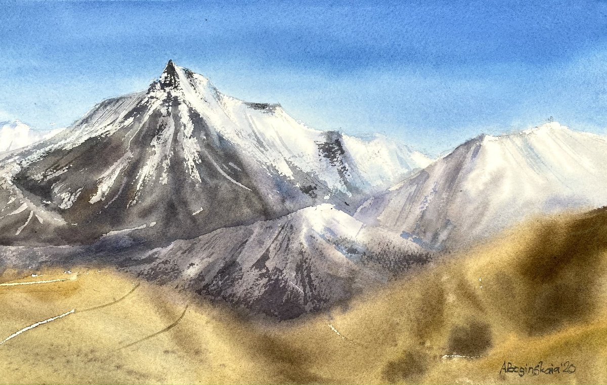 Himalayas 1 by Anna Boginskaia
