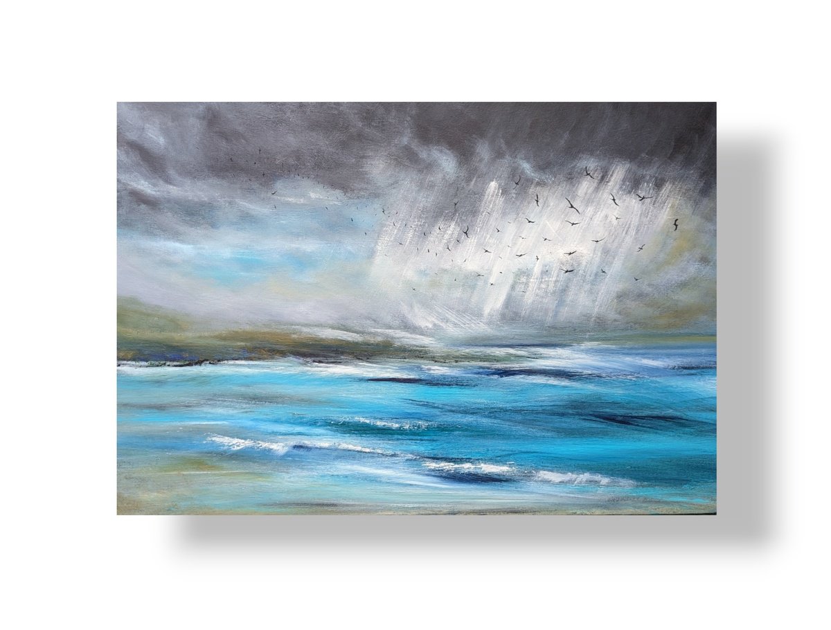 Scottish Coastal Scene, 1 by Mel Graham