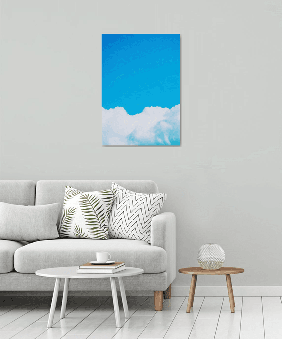 Blue Clouds I | Limited Edition Fine Art Print 1 of 10 | 50 x 75 cm