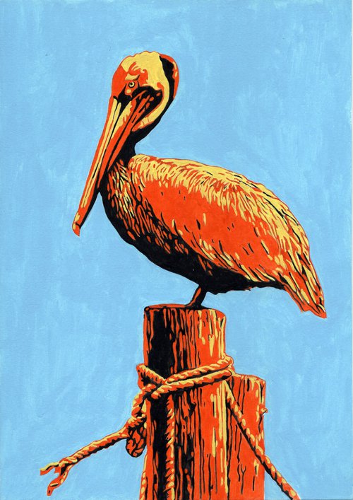 Pelican by Kosta Morr