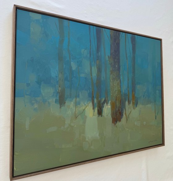 Trees in Turquoise
