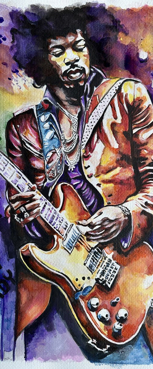 Jimi-Music Legend by Misty Lady - M. Nierobisz