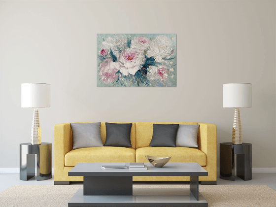 The Gentle Breath of Peonies
