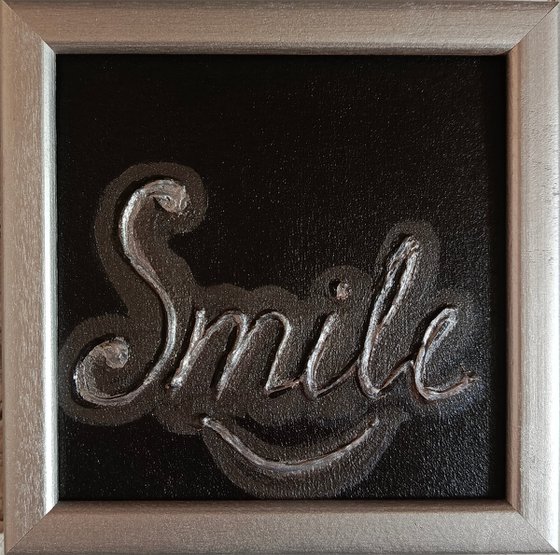 Ready framed gift smile