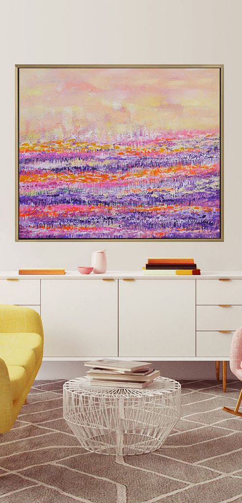 Field of Spring Flowers 80/70 by Mima Taneva