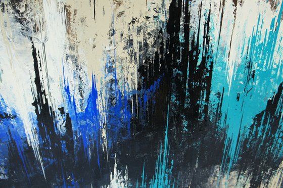 Earthquake   (120 x 80 cm) XXL (48 x 32 inches)