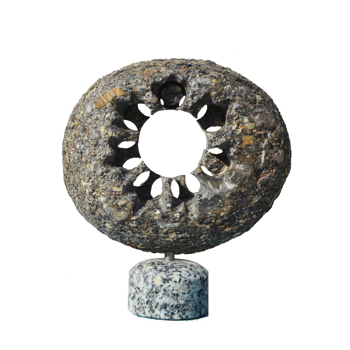 Organic Stone Sculpture , Comet Hyakutake By Ognyan Chitakov, 7 X 8, Artwork For Sale On Artfinder