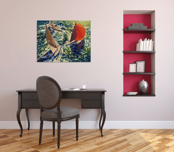 Captive to the waves