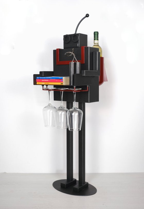 ASTROROBOOK METALLIC BLACK/BORDEAUX N2