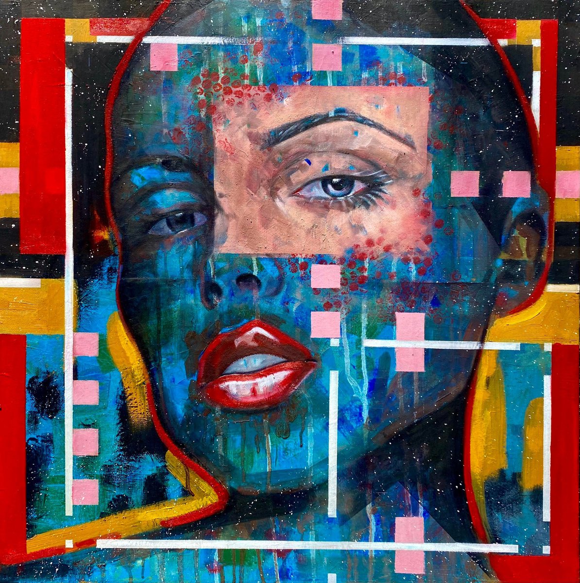 Beauty Within By Stevie Nicholson, 24 X 24, Artwork For Sale On Artfinder