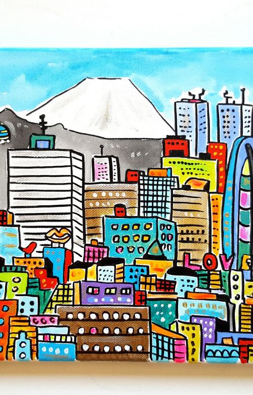 Futuristic Tokyo by Maria Luisa  Azzini