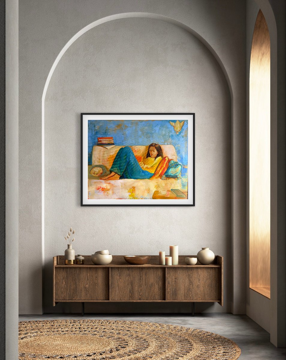 The Moment You Never Want To End By Olga Pascari, 39 X 31, Artwork For Sale On Artfinder