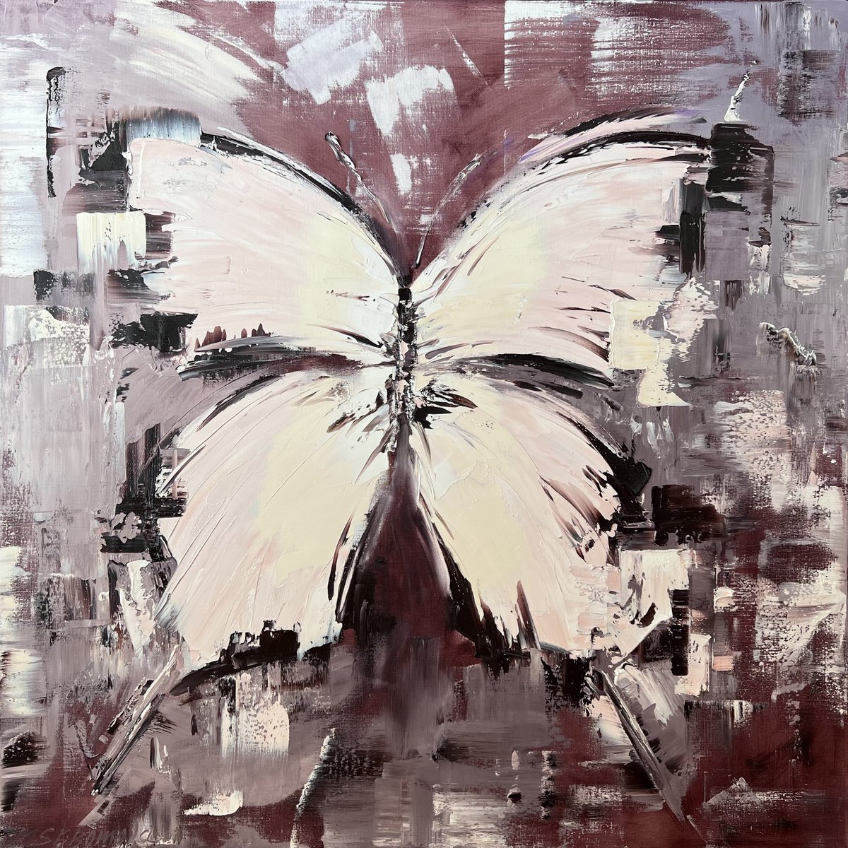 GHOST ZEN - Abstract butterfly. Butterfly Delight. by Marina Skromova