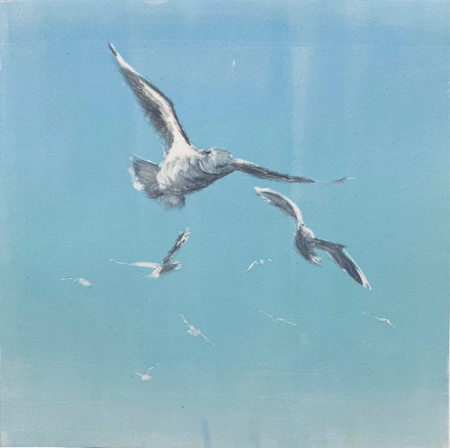 Sea Birds by Rebecca Denton