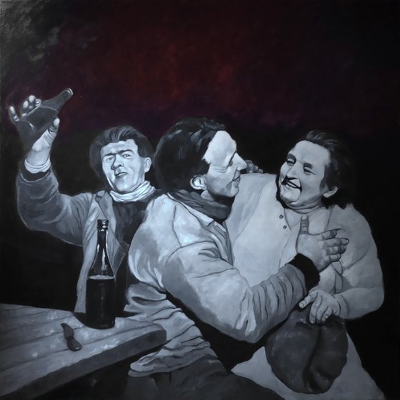 Winter Evening at the Tavern