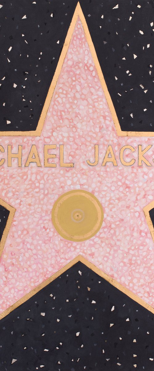 Michael Jackson Hollywood star by Emma Loizides