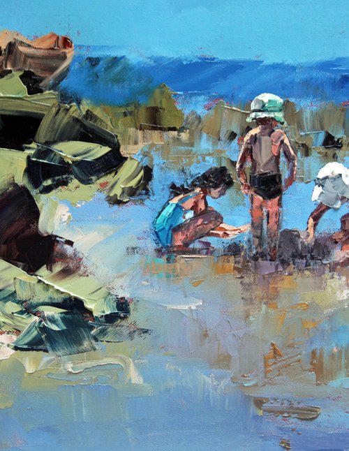 At The End Of The Beach II by Claire McCall
